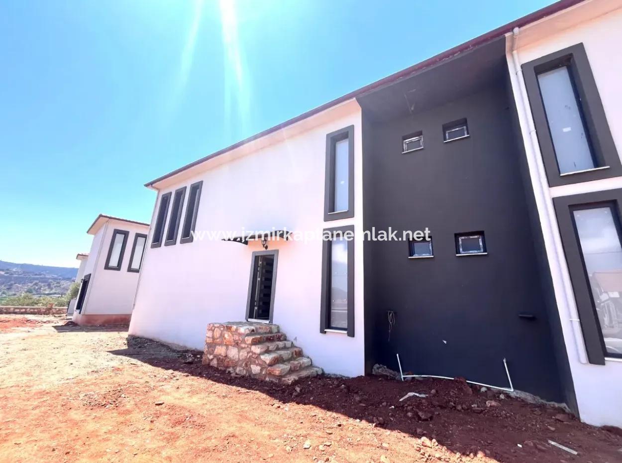 New Building 2 1 Villa For Sale In Seferihisar With Large Garden