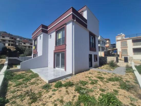 Doganbey Ataturk Mah 3 1 Villa For Sale With Sea View Garden