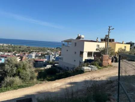 Izmir Seferihisar Doğanbeyde Twin Villa Plot With Complete Sea And Nature View