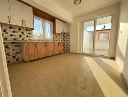 Separate Kitchen And Garden Inexpensive 2 1 Flat For Sale In Ürkmez
