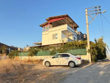 Detached Parking Lot Garden 4 1 Triplex For Sale In Doğanbey