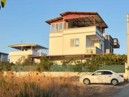 Detached Parking Lot Garden 4 1 Triplex For Sale In Doğanbey