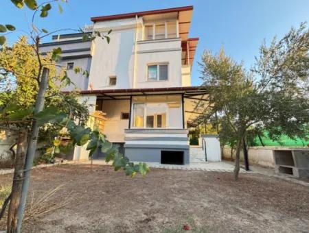 Detached Parking Lot Garden 4 1 Triplex For Sale In Doğanbey