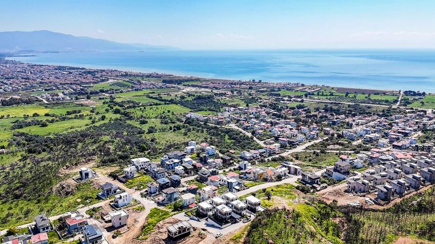 Элитные Виллы 3+1 С Полным Видом На Море В Районе Ататюрка, Сеферихисар, Измир.