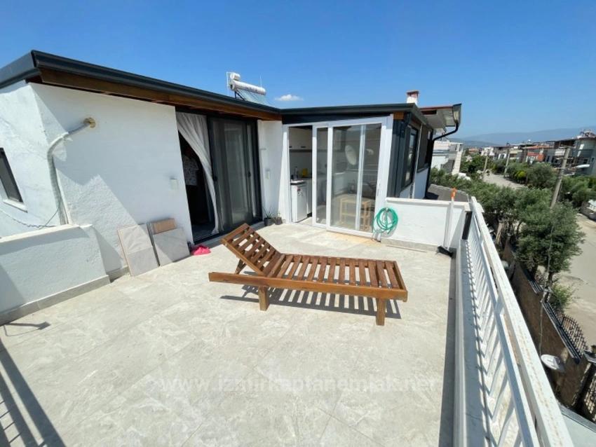 Продается Просторная Вилла 3+1 С Парковкой И Большим Садом В Районе Сеферихисар-Доганбей