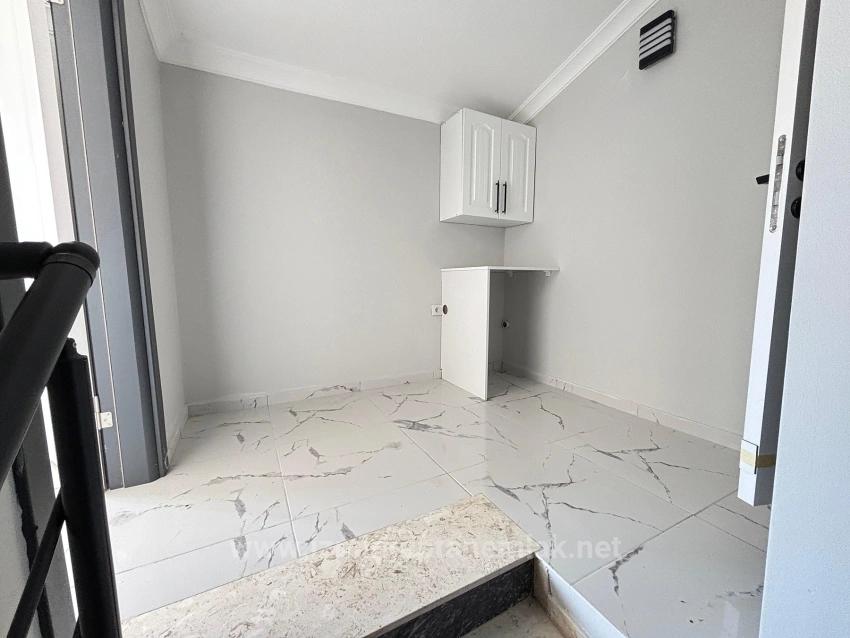 Вилла 3+1 На Продажу В Мендерес-Оздере, В 500 Метрах От Пляжа, С Парковкой И Большим Садом