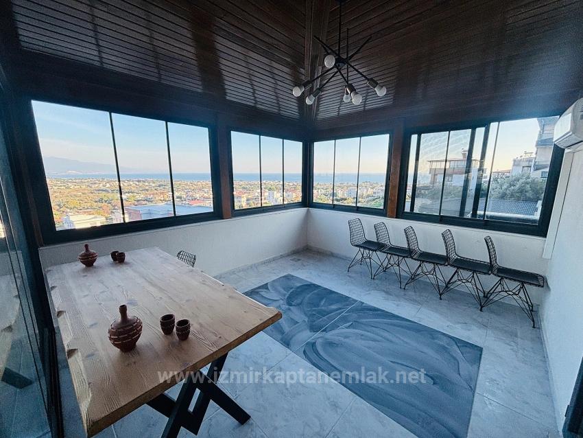 Уникальная Возможность!!! Меблированная Вилла 4+2 С Видом На Море И Бассейном.