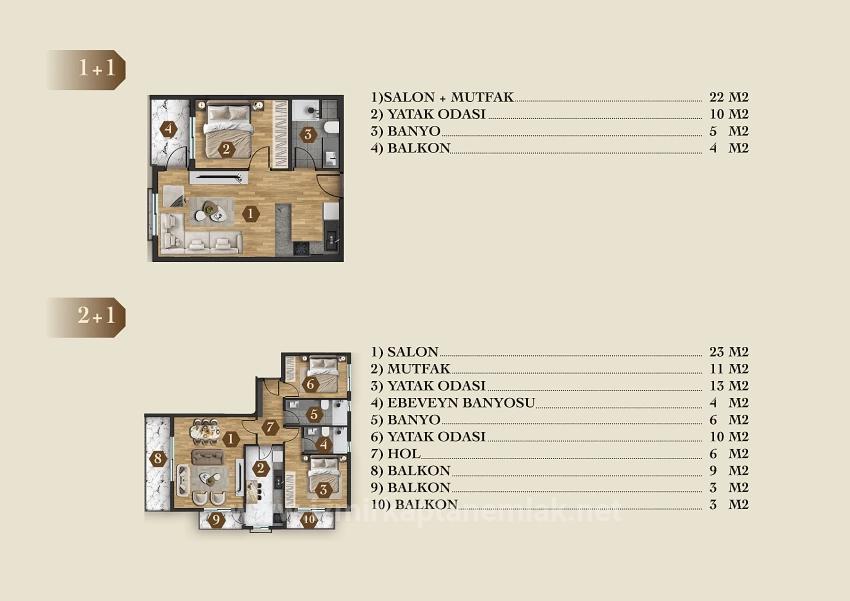  Izmir Seferihisar Çolak İbrahim Bey Mahallesi’nde 1+1 / 2+1 Temelden Daire Fırsatı