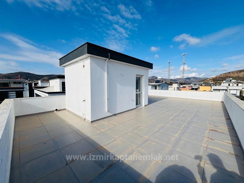 İzmir Seferihisar Doğanbey'de 300M2 Bağımsız Müstakil Sıfır Satılık 3+1 Villa