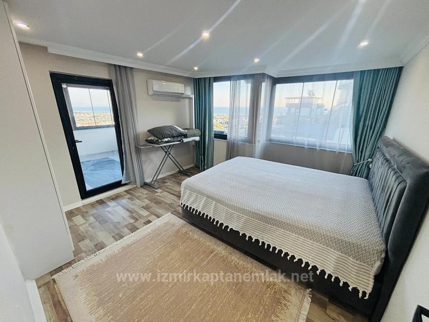 Fırsat!!! Deniz Manzaralı Eşyalı Havuzlu 4+2 Villa