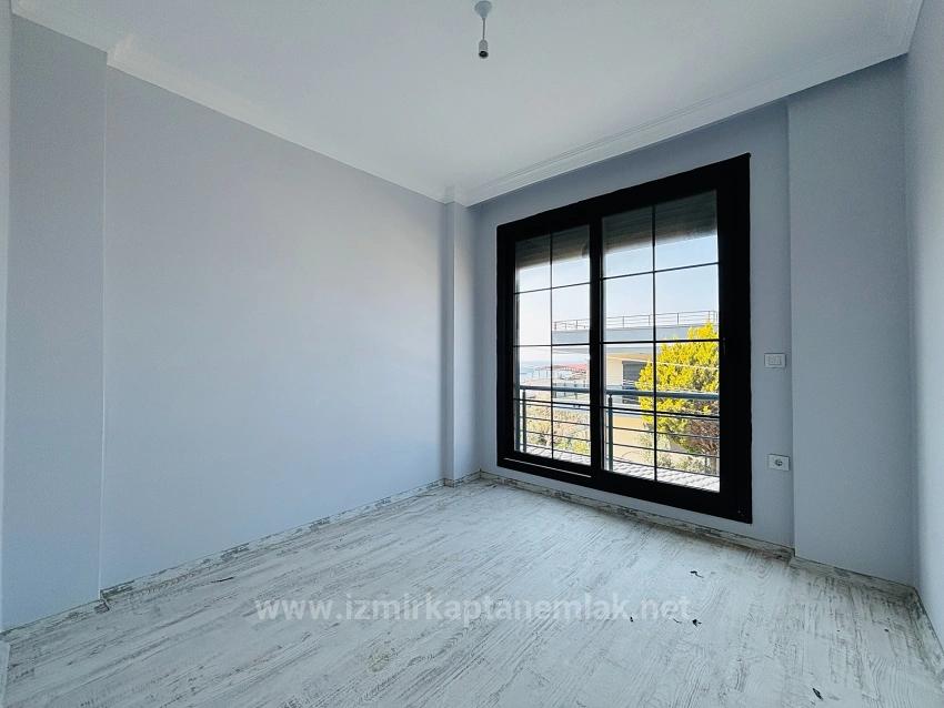 İzmir Seferihisar Akarca'da  Deniz Manzaralı Doğalgazlı  3+1 İkiz Yazlık Villa