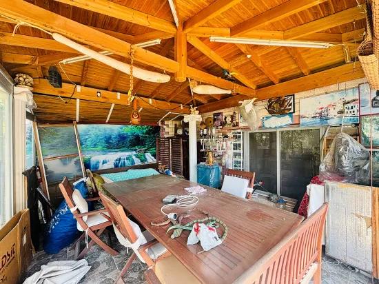 İzmir Seferihisar Tepecik Güneşli Kent Sitesi’nde full deniz manzaralı 4+2 satılık villa