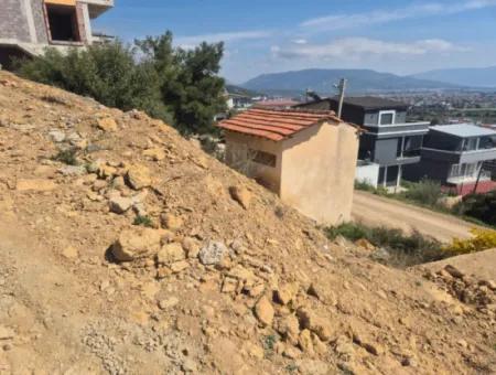İzmir Seferihisar Doğanbeyde Komple Deniz Ve Doğa Manzaralı İkiz Villalık Arsa