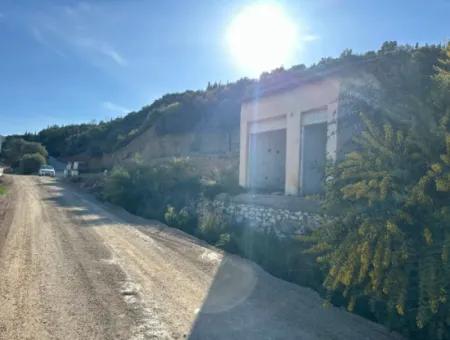 İzmir Seferihisar Doğanbeyde Komple Deniz Ve Doğa Manzaralı İkiz Villalık Arsa