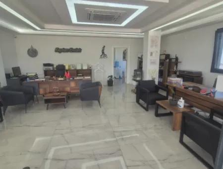 İzmir Seferihisar Kuşadası Yolu Üzeri Deniz Tarafı Dükkan +2+1 Daire Satılık