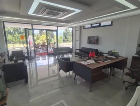İzmir Seferihisar Kuşadası Yolu Üzeri Deniz Tarafı Dükkan +2+1 Daire Satılık