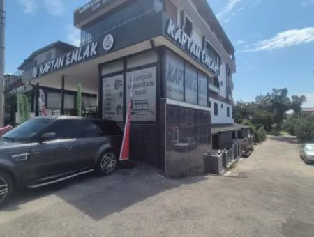 İzmir Seferihisar Kuşadası Yolu Üzeri Deniz Tarafı Dükkan +2+1 Daire Satılık