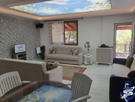 İzmir Seferihisar Payamlı’da 2+1 Bahçeli Satılık Dubleks  Yazlık Villa